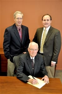 Attorneys James F. McMahon, Todd A. Stowater, Mark J. Laddusaw